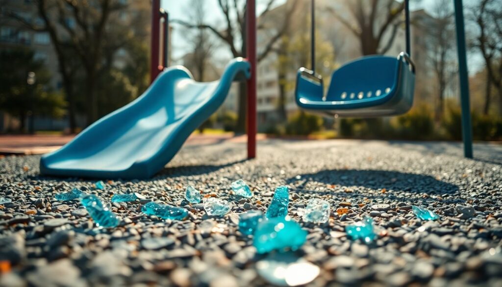 Degrado nei giardini di via Paolo Gaidano a Torino: rischio per i bambini e richieste di intervento