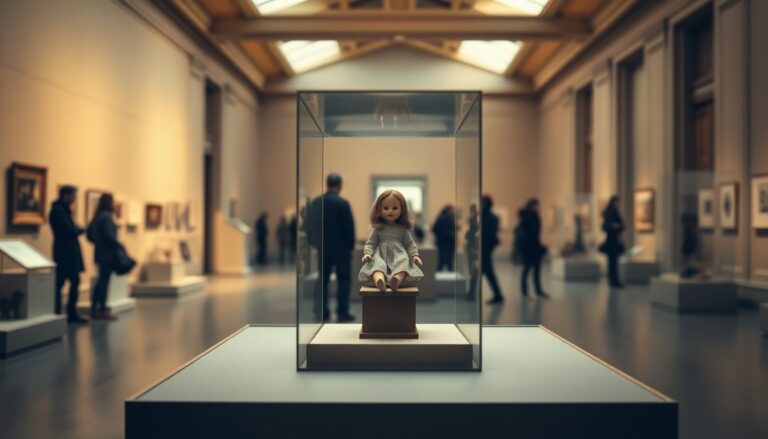 La bambola di Anna la pazza dona un nuovo spazio al Museo della Stregoneria Contemporanea