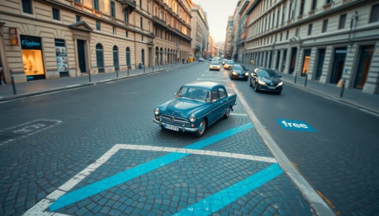 Parcheggi blu gratuiti a Torino: tutto quello che devi sapere