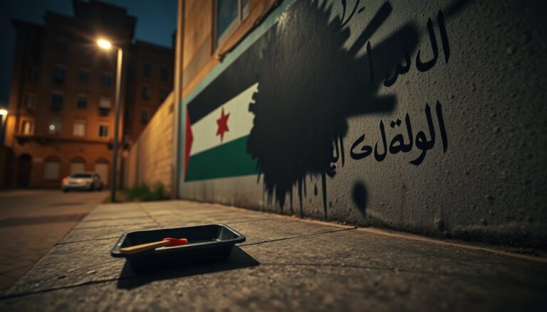 Remigrazione scritta su murale per Gaza: il Comune ripristinerà l’opera