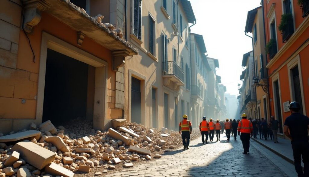 Crollo tetto via Leini 25: intervento vigili del fuoco e inagibilità di tre appartamenti