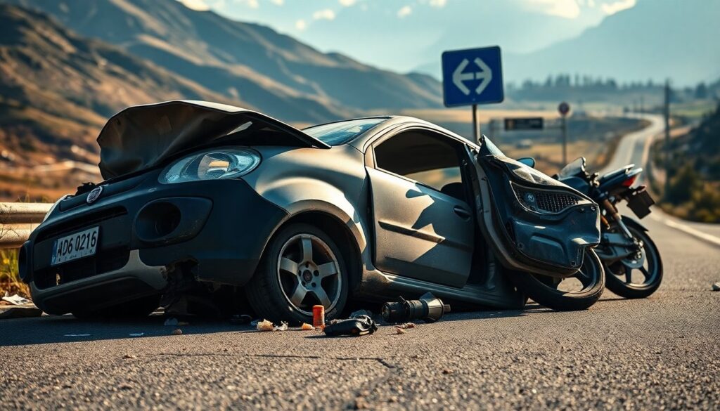 Incidente mortale in Val Chisone: Fiat Panda e moto si scontrano