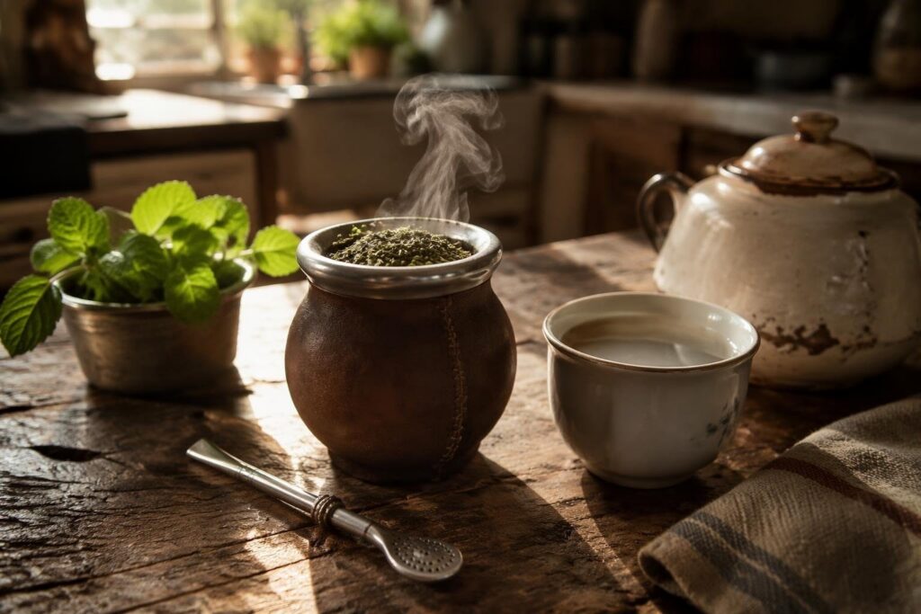 Mate impeccabile a casa: tutorial su yerba, acqua, calabash e bombilla