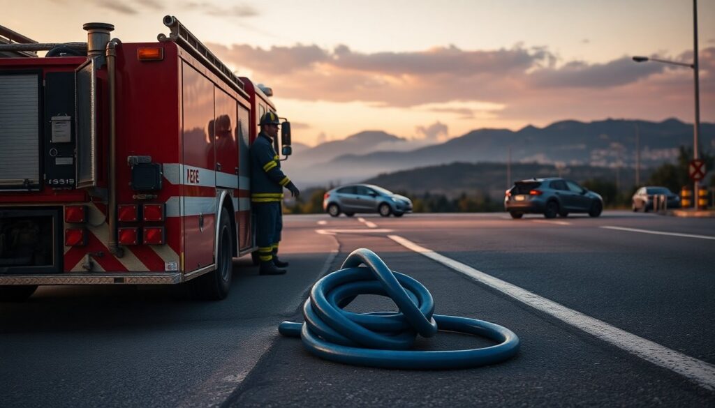 Scontro frontale sulla SP24 in Valle di Susa: intervento dei Vigili del fuoco