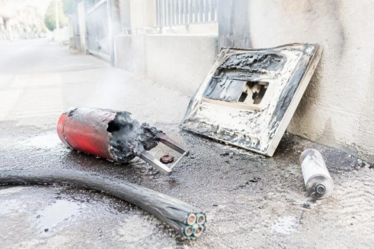Incendio Orbassano via Alfieri: intervento dei vigili del fuoco per guasto elettrico