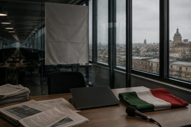 Presidi di solidarietà a Sigfrido Ranucci e alla redazione di Report