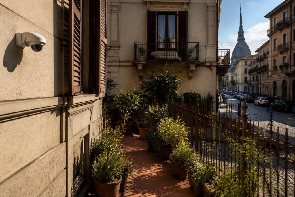 Torino, casa e cortile sicuri: misure e legittima difesa