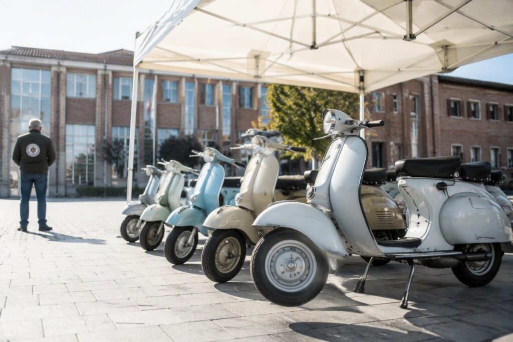Vespa Club Rivarolo organizza un raduno per festeggiare l’ottantesimo anniversario dello scooter iconico