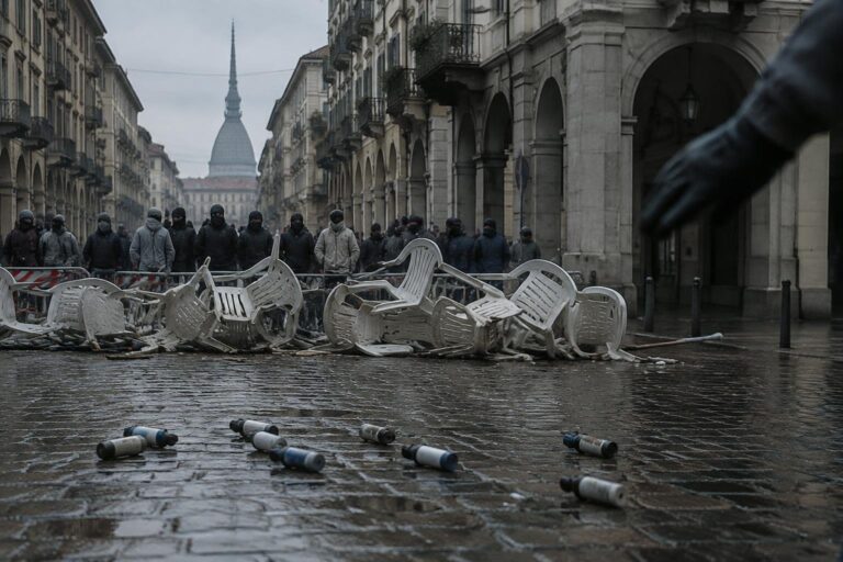 Manifestazioni in Italia: arresti, lacrimogeni e tensioni a Torino