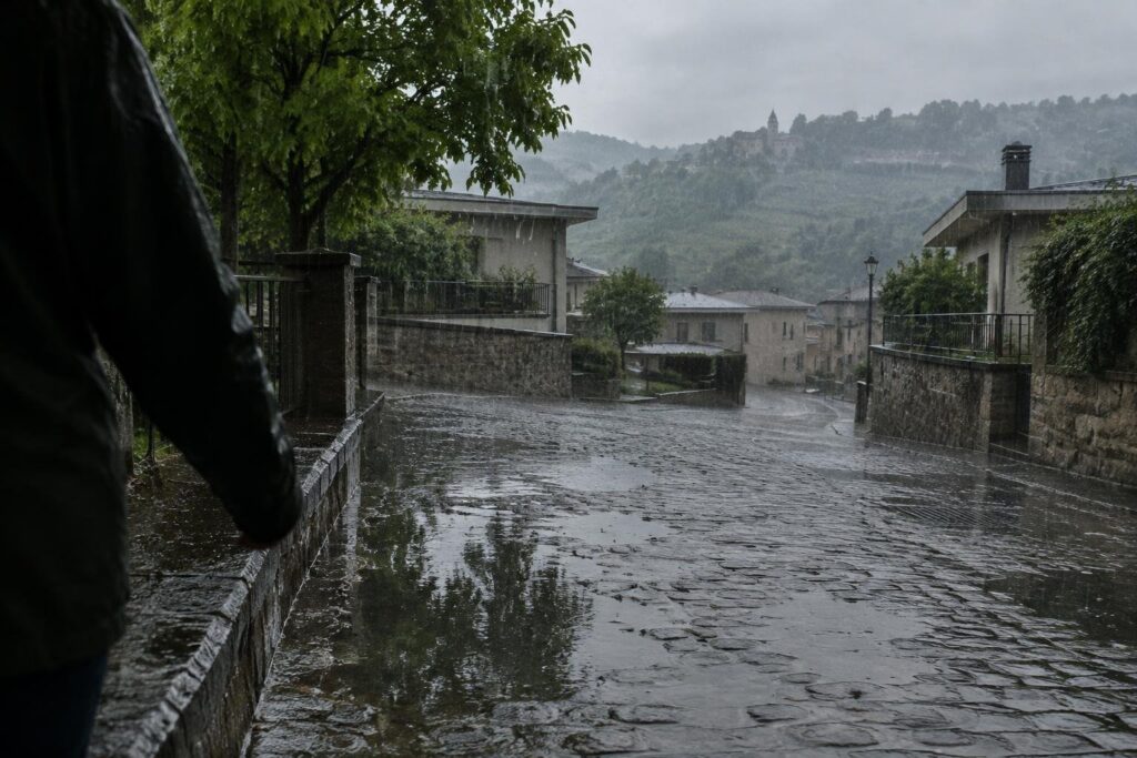 Piemonte sotto piogge intense: avvisi dal 18 al 21 ottobre