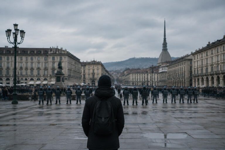 Tensioni e arresti nelle proteste italiane: Torino, Roma, Milano