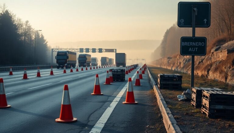 Blocco dell’autostrada del Brennero, Confapi segnala criticità per logistica e consumatori