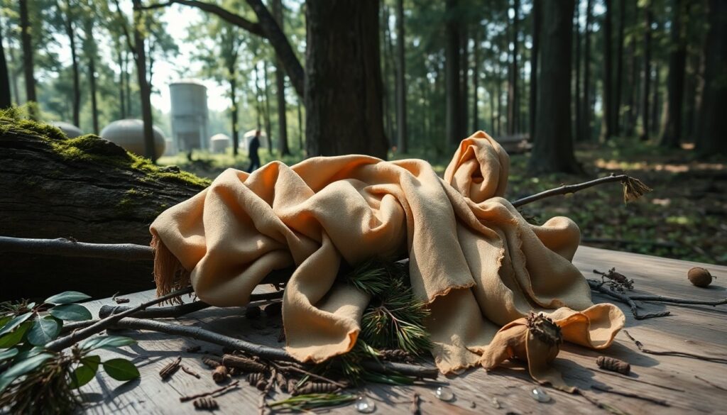 Foulard artigianali da Villabassa: quando il bosco diventa tessuto