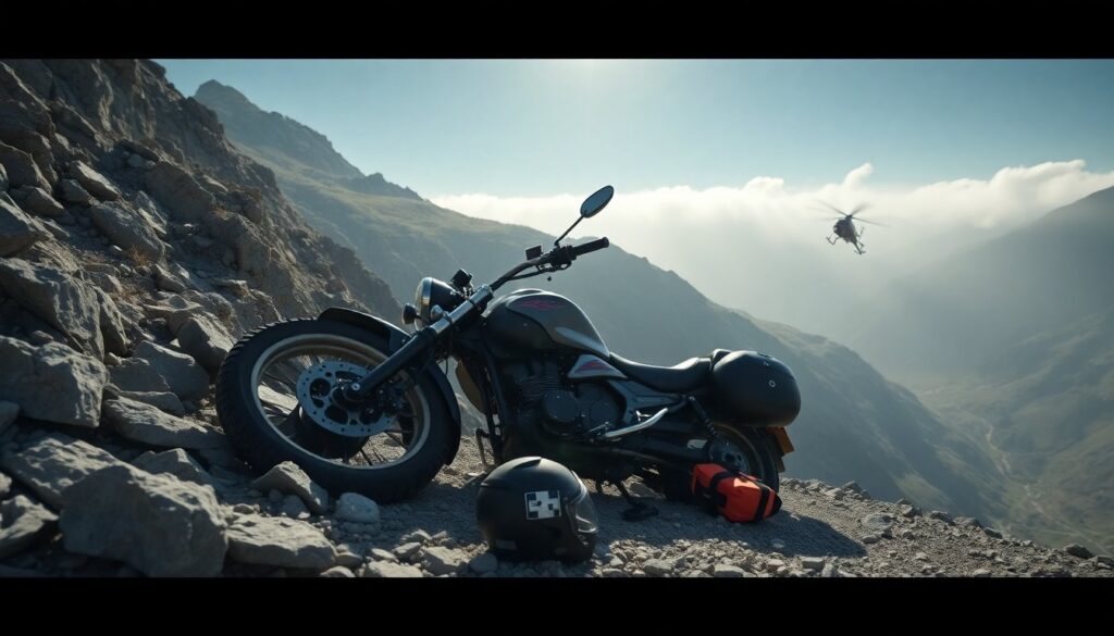 Grave incidente in moto a Pecol sul Passo Pordoi: intervento dell’elisoccorso