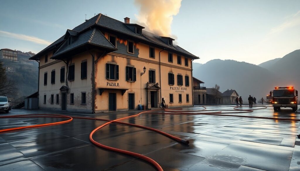 Rogo a Fiè allo Sciliar: intervento massiccio dei vigili del fuoco per salvare la palazzina