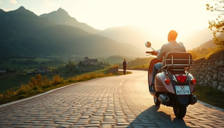 Itinerari in Vespa in Trentino tra valli, laghi e sapori