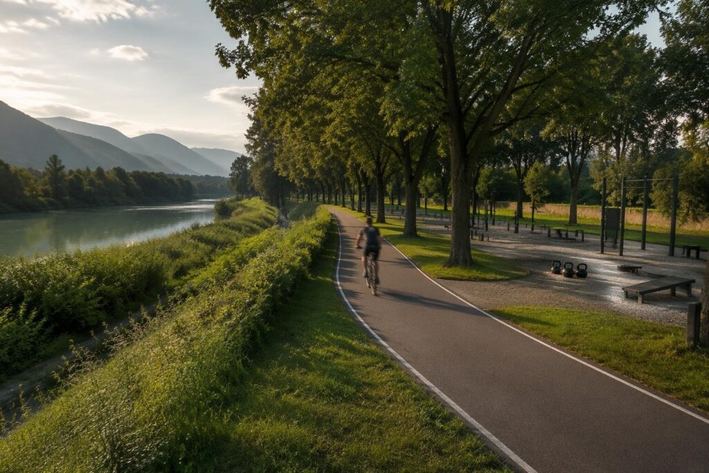 Trento outdoor: guida ad Adige, piste ciclabili e aree fitness