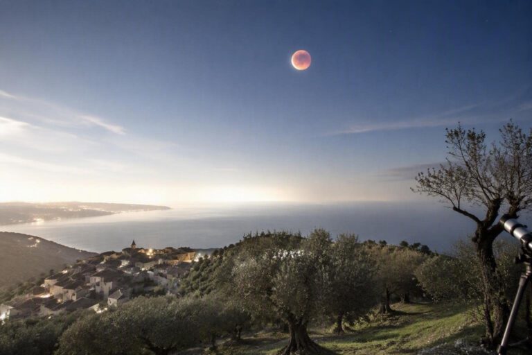 Eclissi lunare del 28 agosto 2026: dove e quando vederla in Italia
