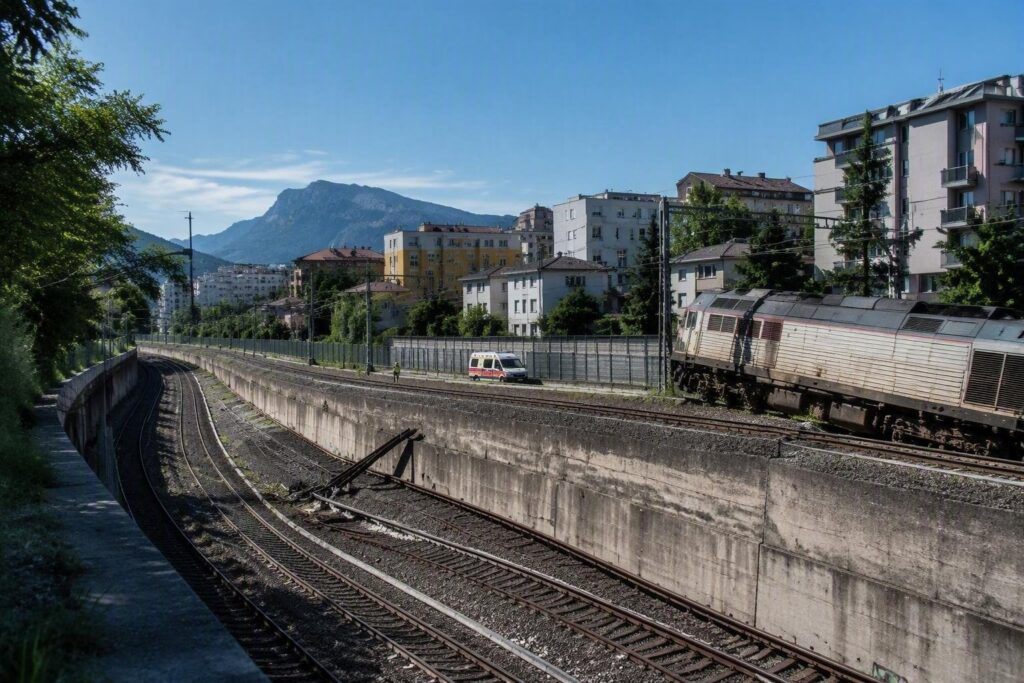 Gravissimo incidente ferroviario a Trento: uomo in gravi condizioni