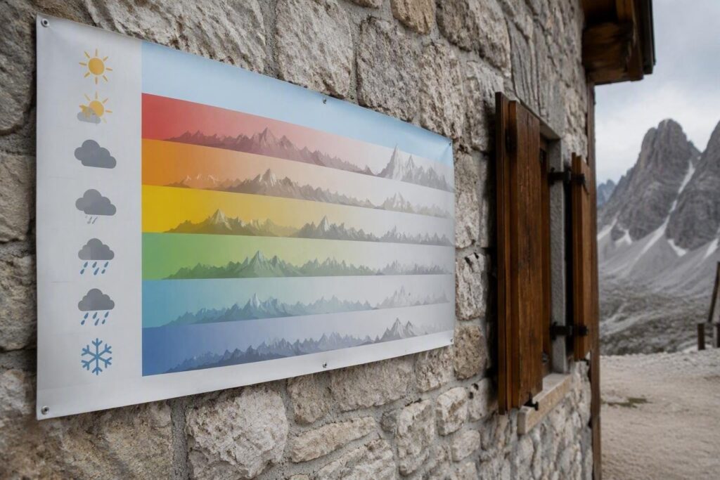 Guida ai bollettini meteo per Trento e le Dolomiti