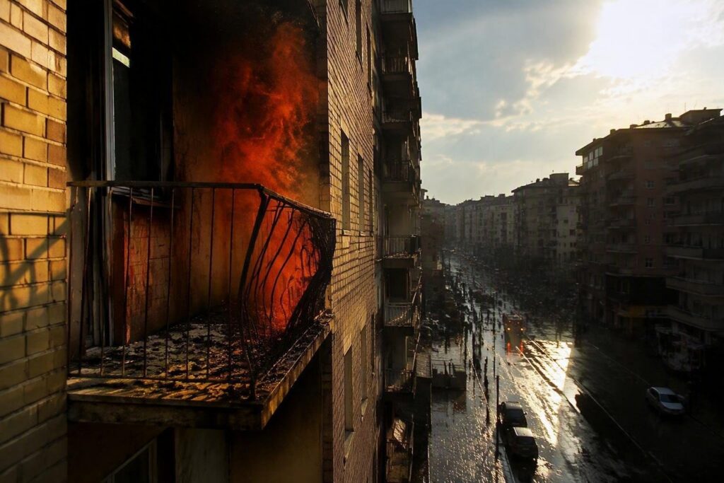 Incendio in via Petrarca a Pergine: dettagli e dinamiche dell’accaduto