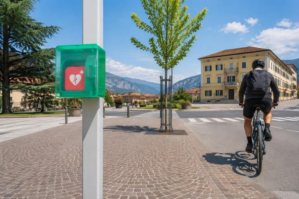 Nuove installazioni di defibrillatori in Trentino e Puglia per la sicurezza dei cittadini