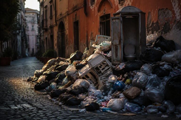 Rifiuti in via Trento: la segnalazione che ha scatenato le proteste