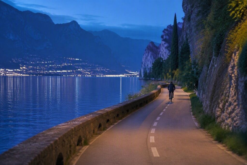 Ciclovia del Garda: dubbi su spese, paesaggio e stabilità