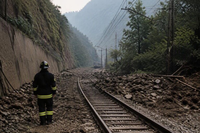 Frana in Alta Adige: ripresa parziale del traffico ferroviario sulla linea Brennero-Verona