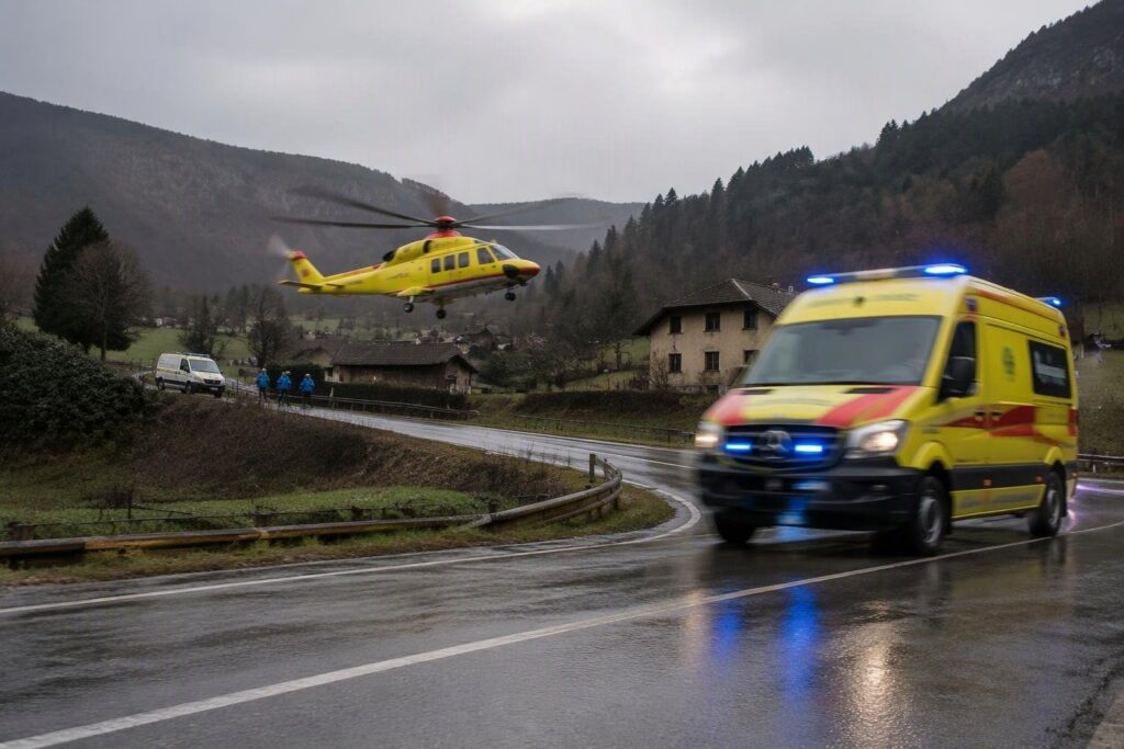 Incidente domestico a Tiarno di Sopra: il piccolo di 2 anni in codice rosso
