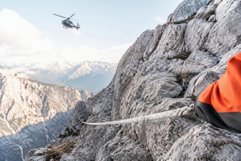 Soccorso alpino in azione per parapendio e ciclista in Trentino