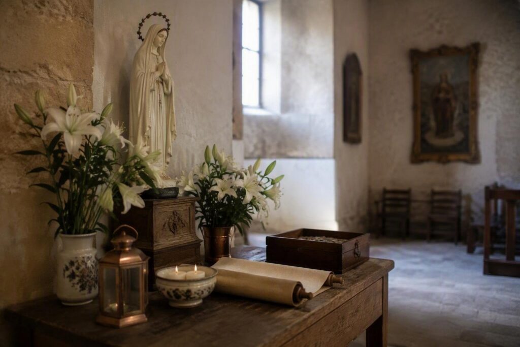 Tradizione, solidarietà e preghiera: la Madonna Addolorata in piccolo