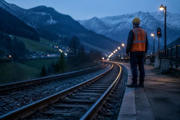 Treni in movimento dopo il ripristino del tratto danneggiato dal maltempo