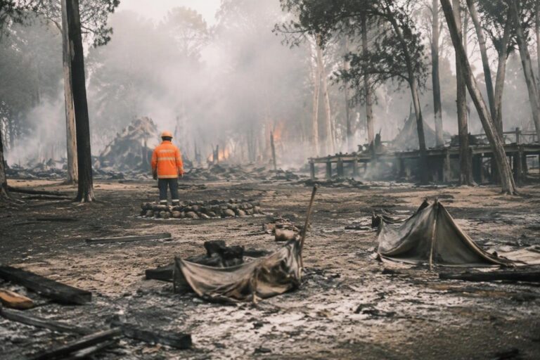 Fiamme al Bella Italia: 24 feriti e intervento dei vigili del fuoco