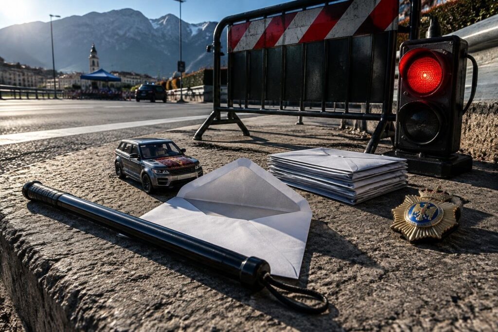 Polizia locale di Trento effettua sanzioni e verifica viadotto A9