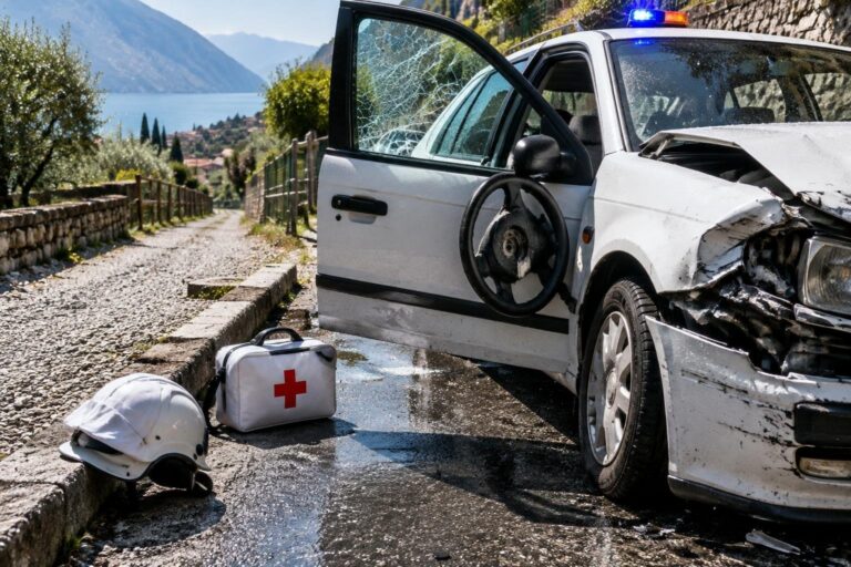 Riva del Garda, incidente in zona Varone: 43enne in ospedale