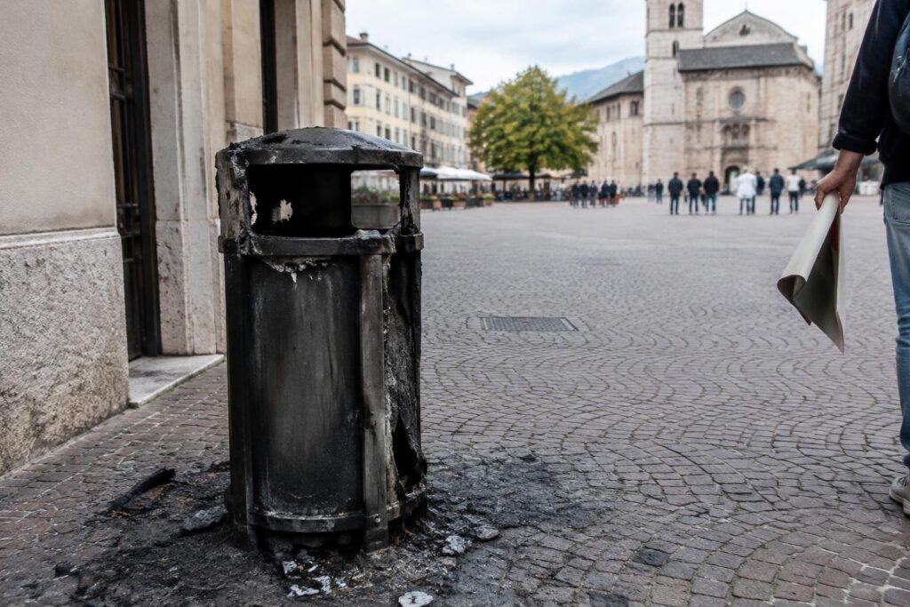 Studenti in piazza a Trento: cortei, vandalismi e verifiche delle forze dell’ordine