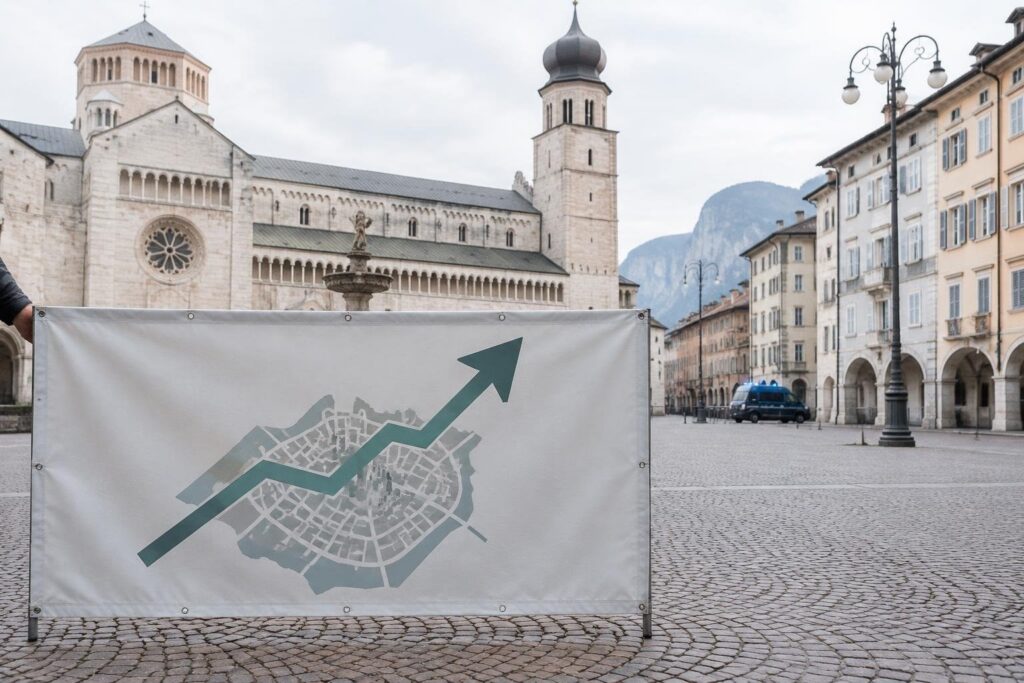 Trento: la manifestazione sul costo della vita si concluse senza presenze