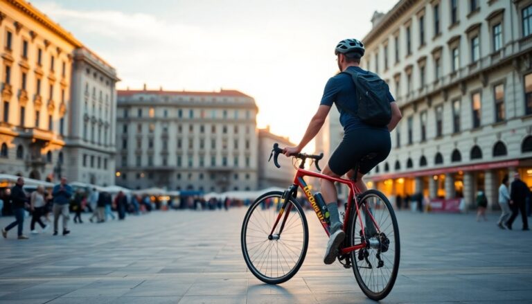 In bici dall’arco alpino a Trieste: il viaggio di Andrea Devicenzi