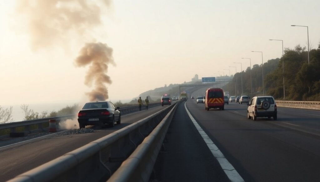 Incendio di un veicolo sulla A4 tra Redipuglia e Lisert: traffico bloccato verso Trieste