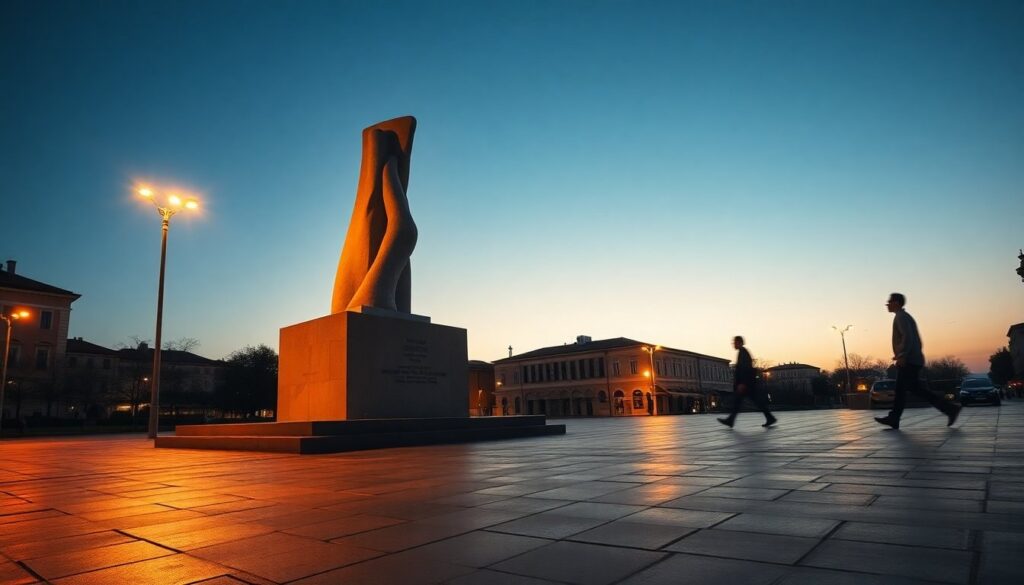 Scoperto a Largo Panfili un monumento che rende visibile la memoria