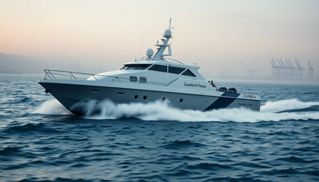 Vedetta V.862: alta velocità e tecnologia per la Guardia di Finanza a Trieste