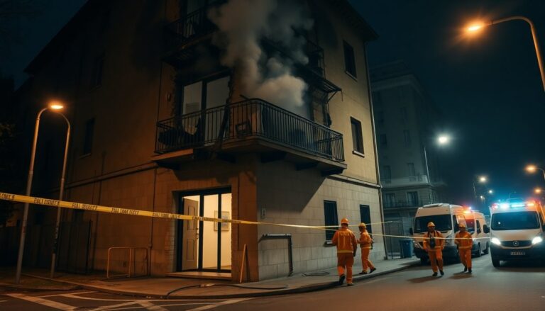 Appartamento in fiamme a Muggia, quattro intossicati e famiglia senza casa