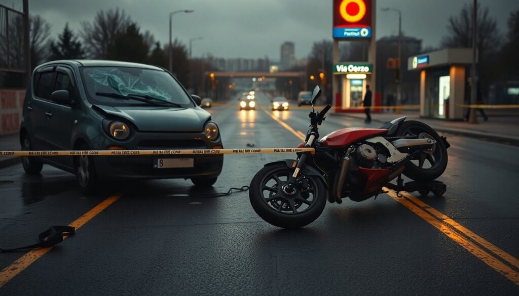 Incidente in via Oderzo a Prata: uomo in moto perde la vita dopo lo scontro con una Fiat Cubo
