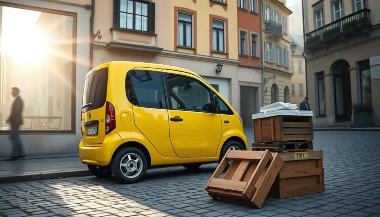 Poste slovene sperimentano veicoli autonomi a Lubiana per velocizzare le consegne