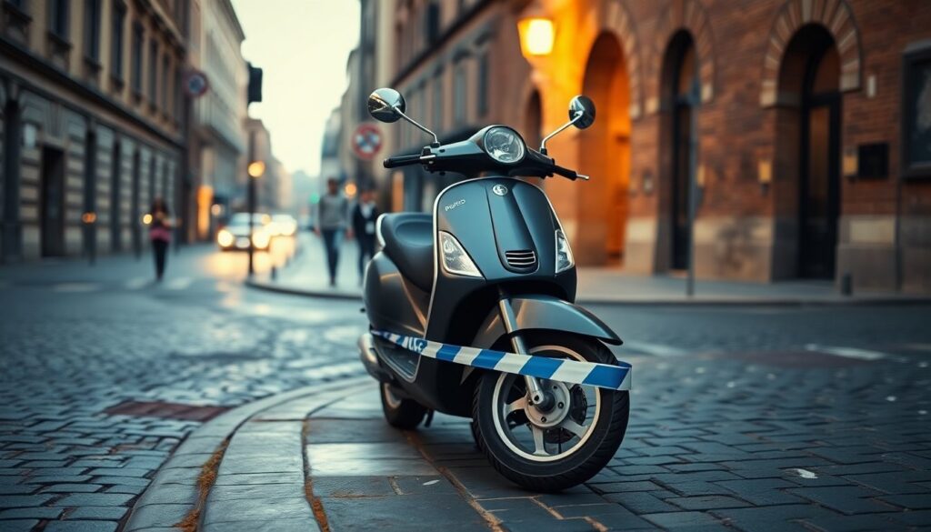 Quindicenne fermato in città dopo fuga in scooter rubato