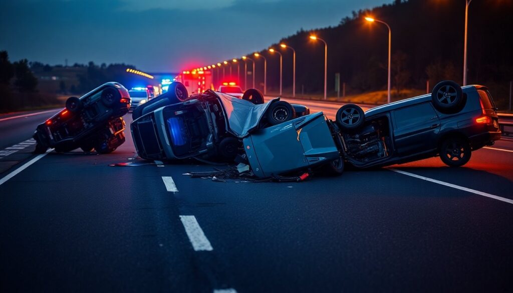 Scontro tra quattro auto al raccordo RA13: cinque persone trasportate a Cattinara