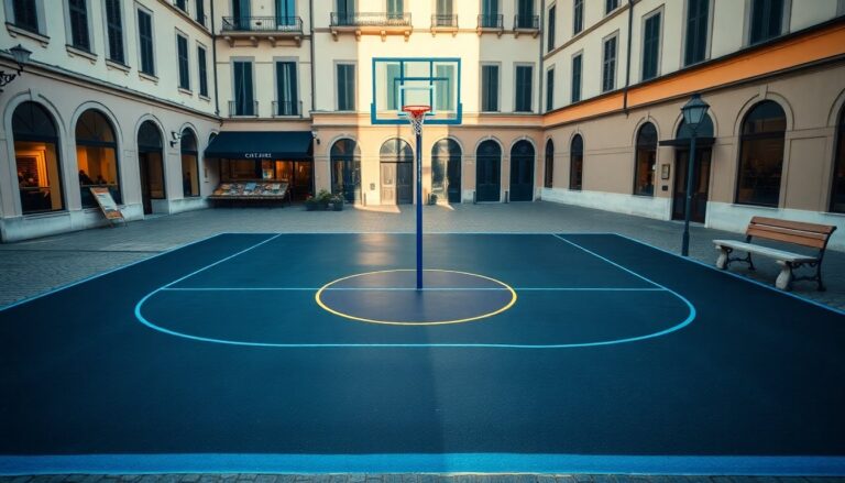 Trieste: il nuovo playground di Piazza Carlo Alberto celebra la storia cestistica cittadina