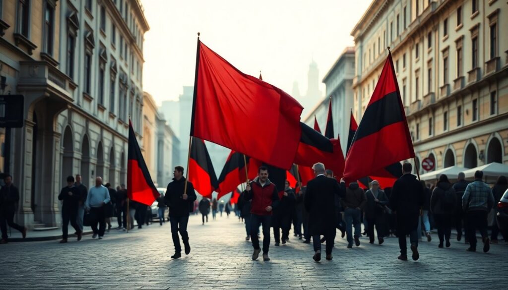 Trieste mobilitata: corteo antifascista percorre il centro un mese dopo gli scontri