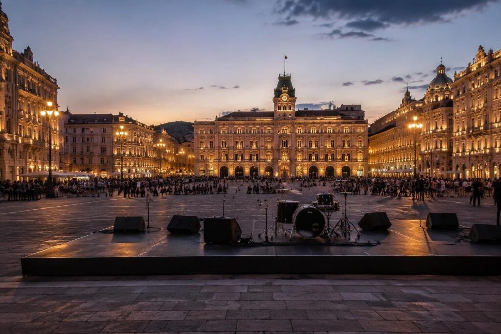 Weekend musicale a Trieste: Eiffel 65 e Gorillaz in piazza Unità